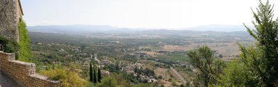 vue sur le Lubron