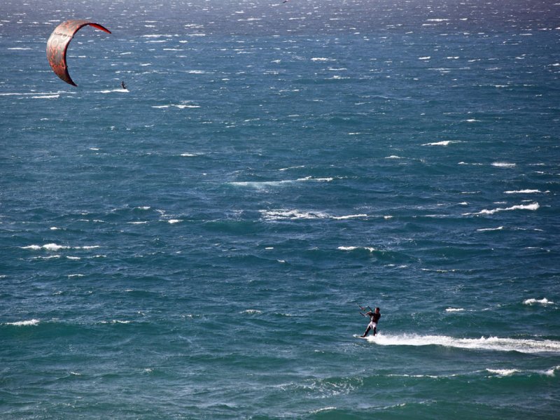 Windy bay south of Cabo da Roca