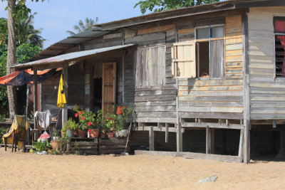 Beach house at Cukai