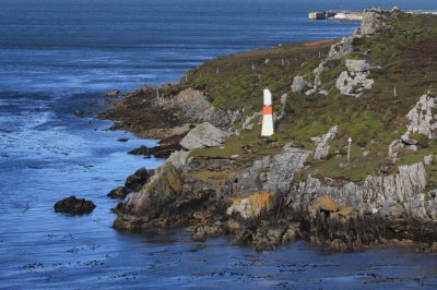 The Camber light, entrance to Port Stanley