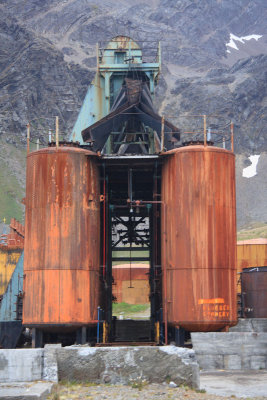 Whaling station equipment, Grytviken