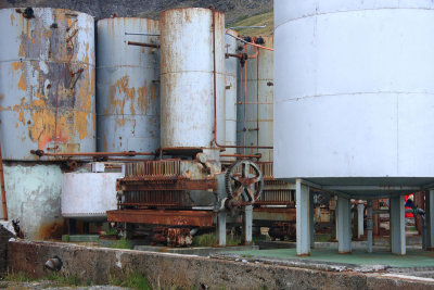 Whaling station equipment, Grytviken