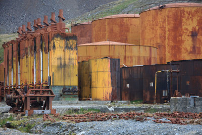 Whaling station equipment, Grytviken