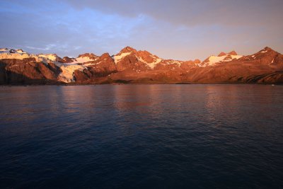 Sunrise at Gold Harbour