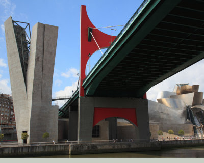Guggenheim Museum and bridge