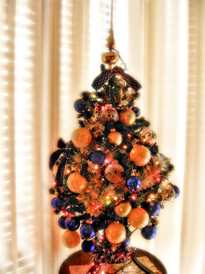 The Elderly Lady's  Christmas Tree