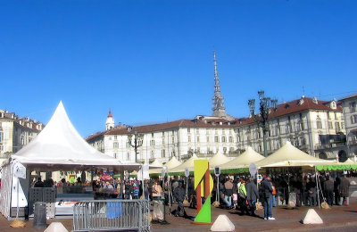 The fair is set in one of the main squares in town