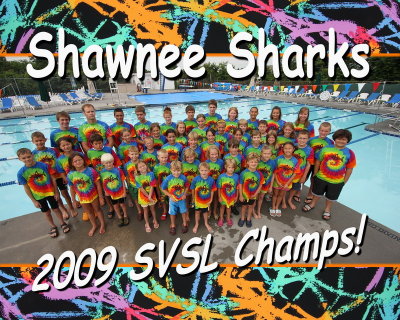Shawnee Sharks Swimming - 2009