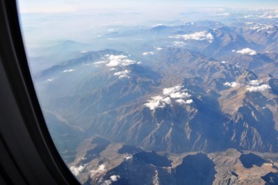 Over the Andes (Air Canada flight from Buenos Aires to Santiago de Chile)