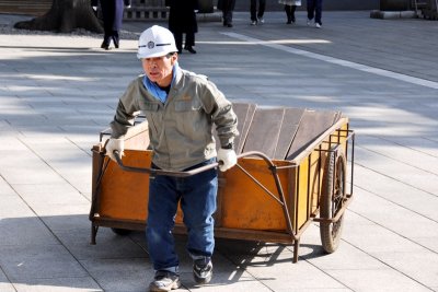 Tokyo worker
