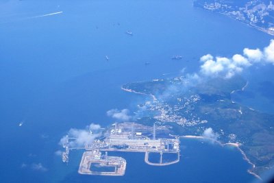 Hong Kong's main power plant at Lamma Island