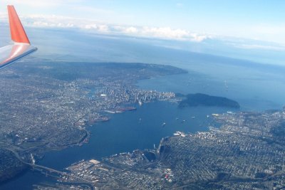 Greater Vancouver & Stanley Park in the far distance
