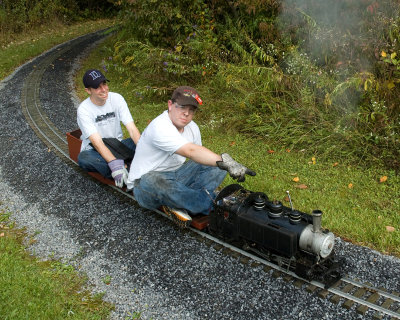 Saturday - Dave's new (old) loco