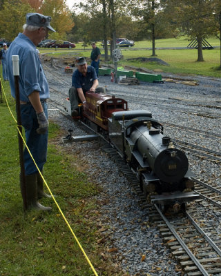 Saturday - Skip's new D&H 2-8-0