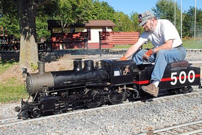 Tim & his engine