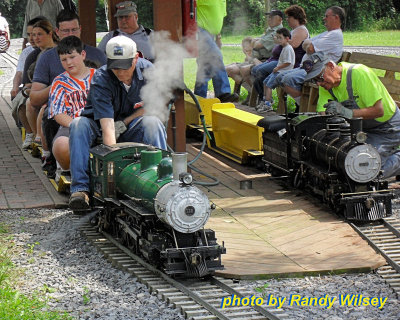 steam passenger trains