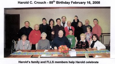 Harold Crouch's Birthday