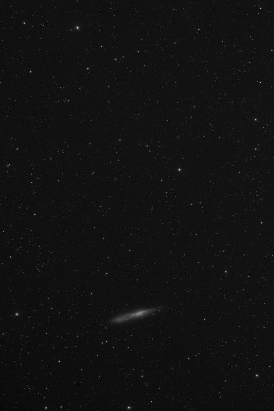 NGC55 galaxy in Sculptor