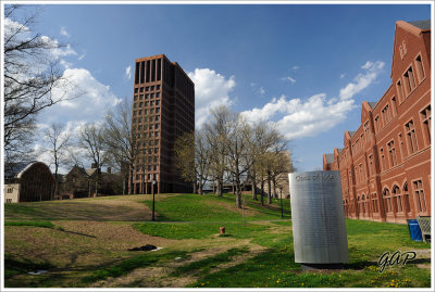 Kline Biology Tower (left)
