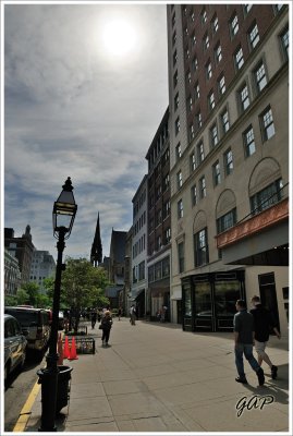 Newbury Street - Boston's renowned shopping street