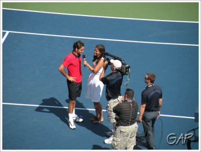 Interview after the match