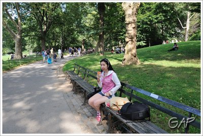 Take a break in Central Park