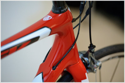 Internal cable routing