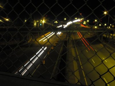 Slow Shutter Traffic Night Shots: 4-16-09