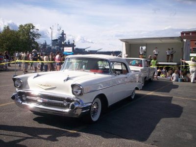 1957 Chevy Bel Air, Fall River Celebrates America 2008.