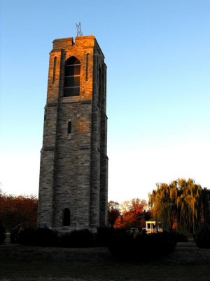 Another view of the carillon at sunset.
