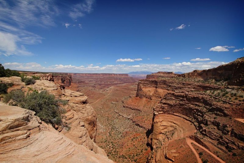 Shafer Trail Viewpoint, Canyonlands National Park, Moab, UT