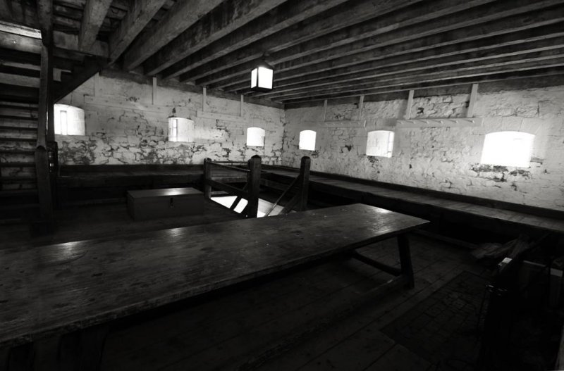 Enlisted Mens Beds, The North Redoubt, Old Fort Niagara, Youngstown, NY