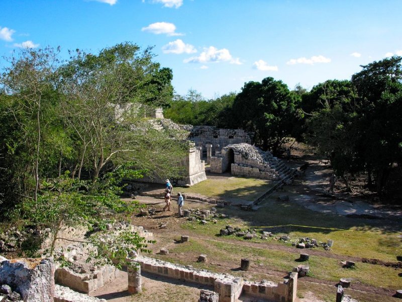 Temple of the Panels, Chichen Itza, Mexico