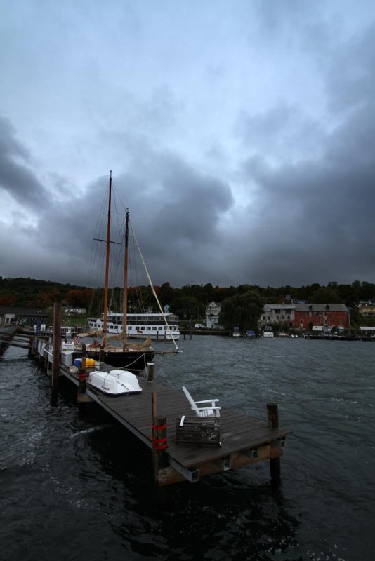 End of Season, Seneca Lake, Watkins Glen, New York