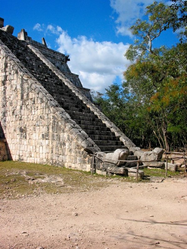 Temple of the Ossuary, Chichen Itza, Mexico