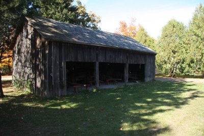 Edgeley Mennonite Meeting House Drive Shed