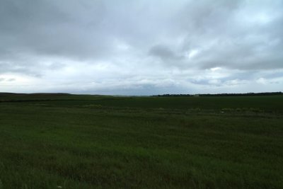 Highway Scene, Plains of South Dakota, South Dakota