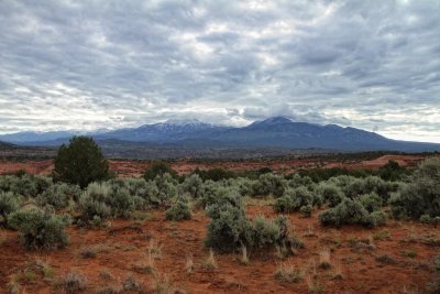 La Sal  Mountains, South of Moab UT