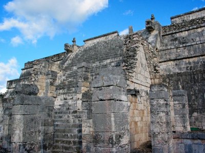 Temple of the Warriors, Chichen Itza, Mexico