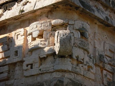Carvings, Chichen Itza, Mexico
