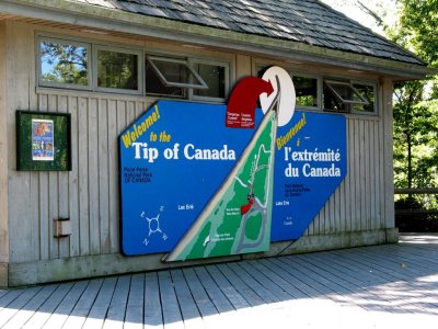 Entrance Sign - Point Pelee National Park, Leamington, Ontario