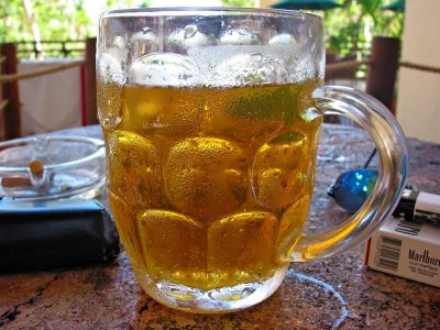 Ummmm Beer, Xcaret, Mexico