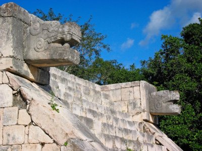 Platform of Eagles and Jaguars, Chichen Itza, Mexico