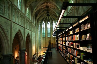  XV century gothic... not your everyday bookstore