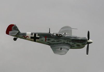 Messerschmidt Me -109 (albeit with a Spitfire engine :)