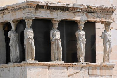 Caryatids' Balcony of the  Erechtheum Temple