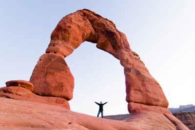 Under the Delicate Arch