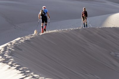 Sand Skiing