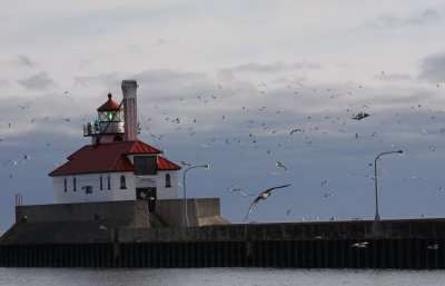 Canal Park lighthouse