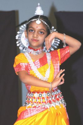 Uma's First Solo Odissi Dance Performance